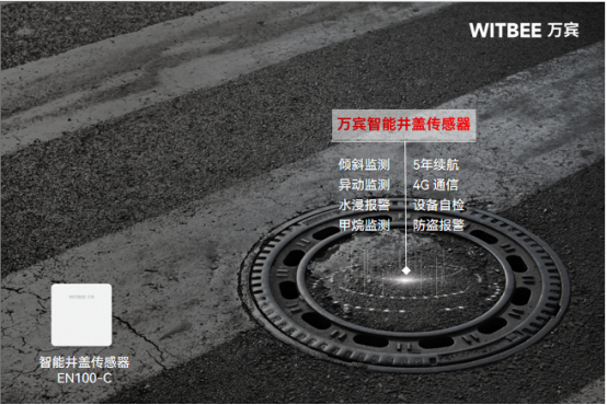 智能井蓋傳感器，讓井蓋有了“身份牌”(圖2)